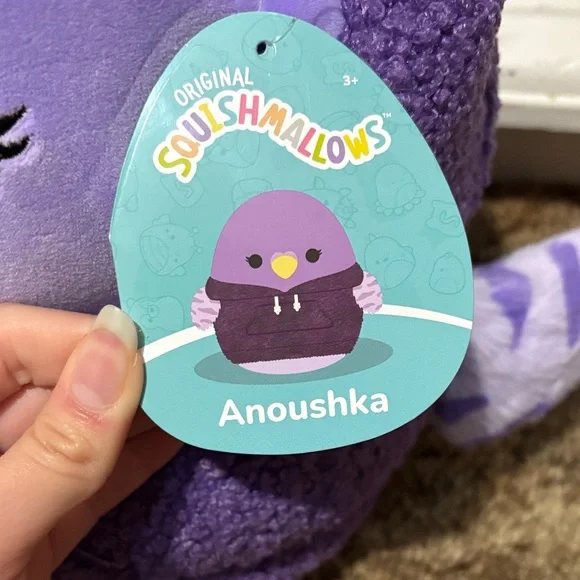 Squishmallows Purple Stuffed Animal - Picture 6 of 7